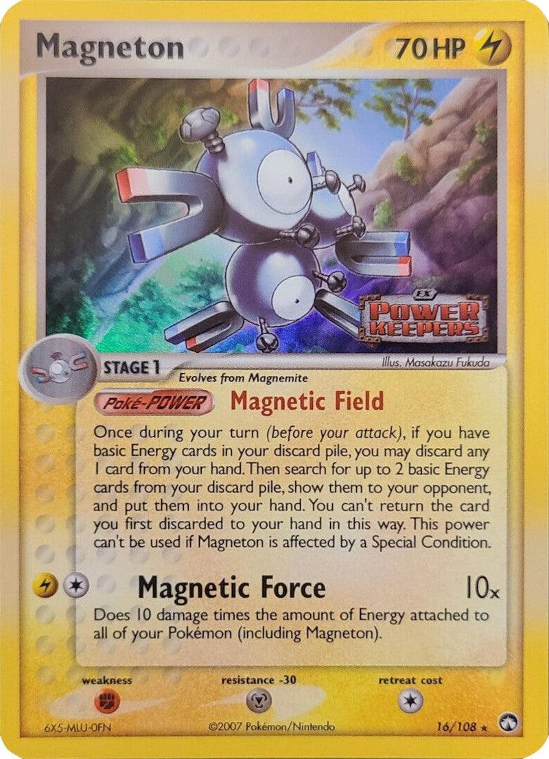 Magneton (16/108) (Stamped) [EX: Power Keepers] - POKÉ JEUX