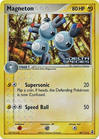 Magneton (48/113) (Stamped) [EX: Delta Species] - POKÉ JEUX