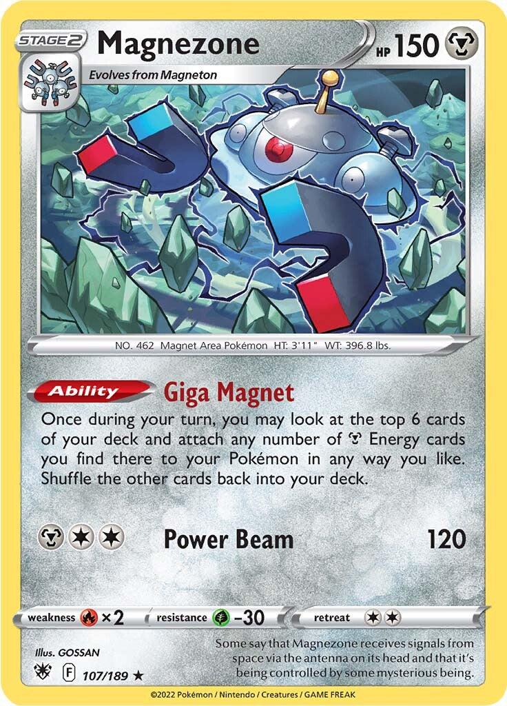 Magnezone (107/189) (Theme Deck Exclusive) [Sword & Shield: Astral Radiance] - POKÉ JEUX