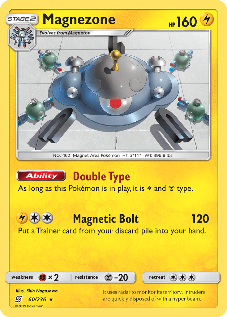 Magnezone (60/236) [Sun & Moon: Unified Minds] - POKÉ JEUX