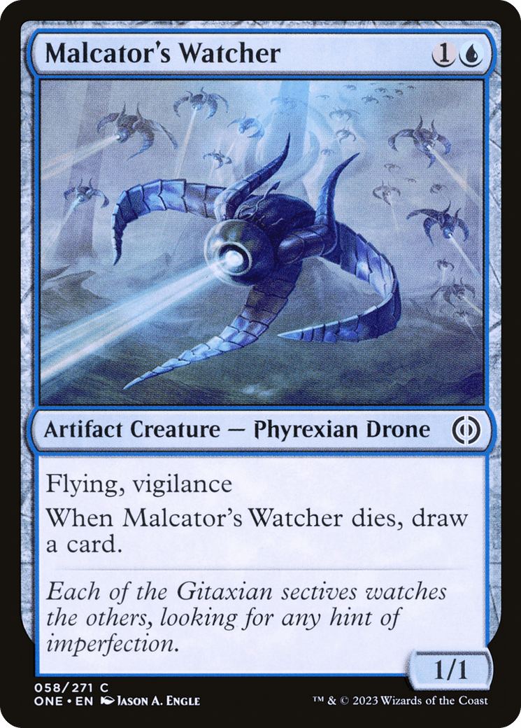 Malcator's Watcher [Phyrexia: All Will Be One] - POKÉ JEUX