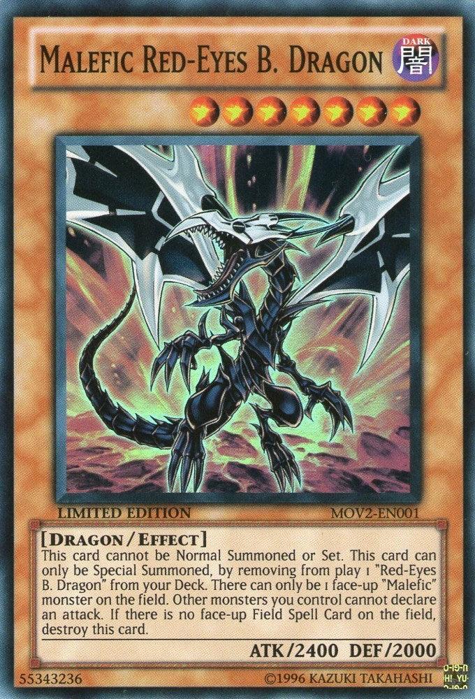 Malefic Red-Eyes B. Dragon [MOV2-EN001] Super Rare - POKÉ JEUX