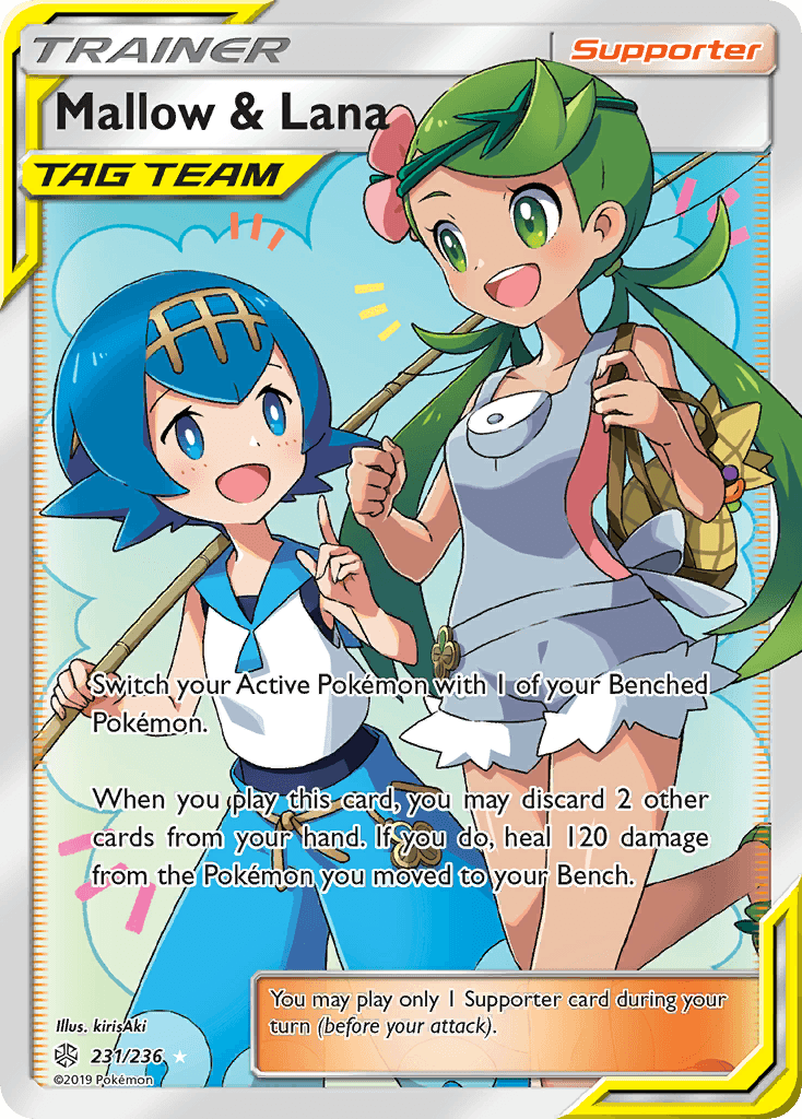 Mallow & Lana (231/236) [Sun & Moon: Cosmic Eclipse] - POKÉ JEUX