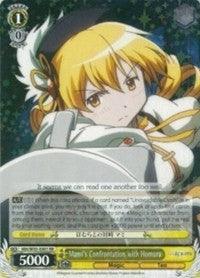 Mami's Confrontation with Homura (MM/W35-E001 RR) [Puella Magi Madoka Magica the Movie -Rebellion-] - POKÉ JEUX