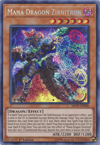 Mana Dragon Zirnitron [MP19-EN090] Prismatic Secret Rare - POKÉ JEUX