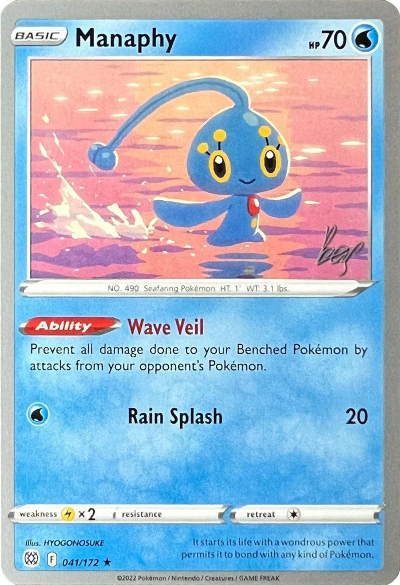 Manaphy (041/172) (Cheryl Again - Sebastian Lashmet) [World Championships 2022] - POKÉ JEUX