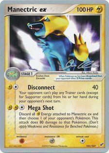 Manectric ex (101/107) (Mewtrick - Jason Klaczynski) [World Championships 2006] - POKÉ JEUX