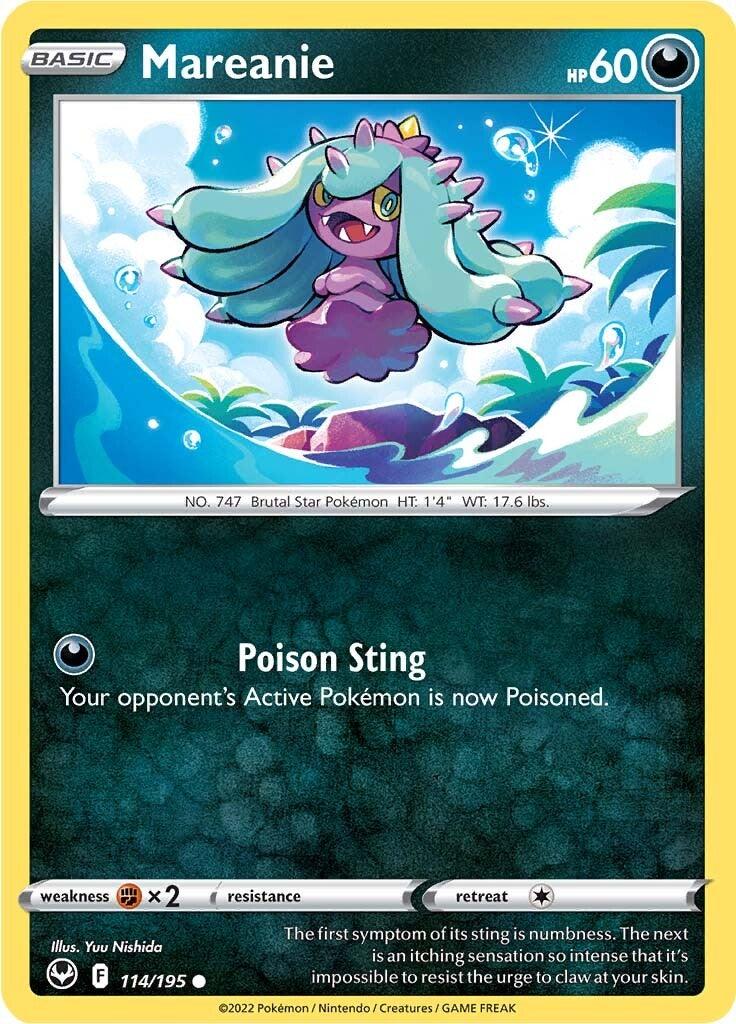 Mareanie (114/195) [Sword & Shield: Silver Tempest] - POKÉ JEUX