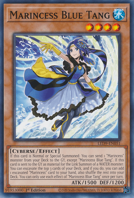 Marincess Blue Tang [LED9-EN051] Common - POKÉ JEUX