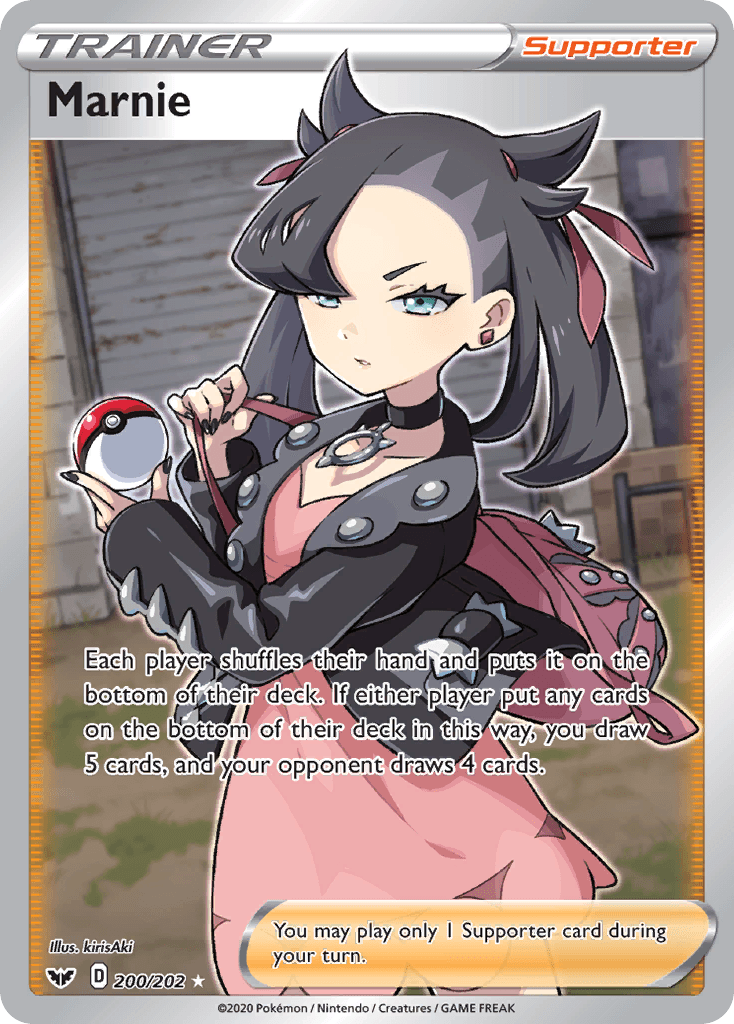 Marnie (200/202) [Sword & Shield: Base Set] - POKÉ JEUX