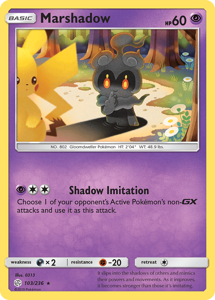 Marshadow (103/236) [Sun & Moon: Cosmic Eclipse] - POKÉ JEUX