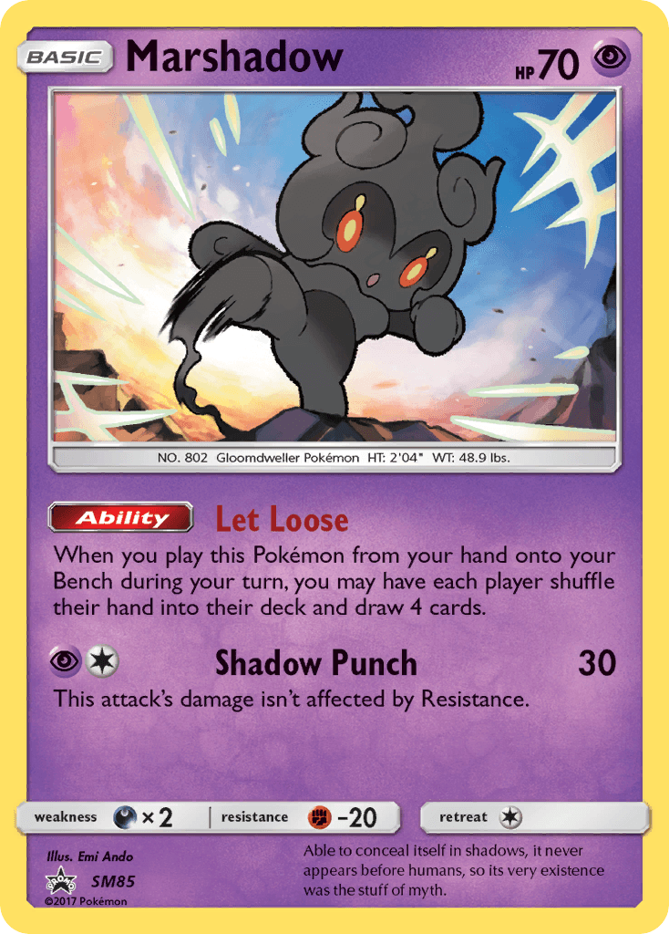 Marshadow (SM85) [Sun & Moon: Black Star Promos] - POKÉ JEUX