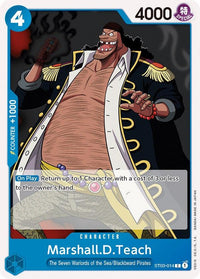 Marshall.D.Teach [Starter Deck: The Seven Warlords of The Sea] - POKÉ JEUX