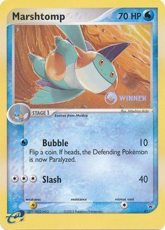 Marshtomp (011) (Jumbo Card) [Nintendo: Black Star Promos] - POKÉ JEUX