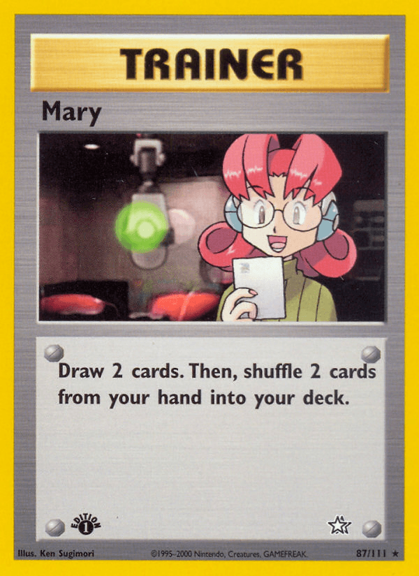 Mary (87/111) [Neo Genesis 1st Edition] - POKÉ JEUX