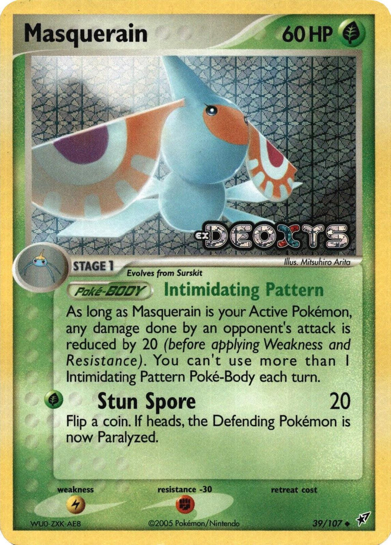 Masquerain (39/107) (Stamped) [EX: Deoxys] - POKÉ JEUX