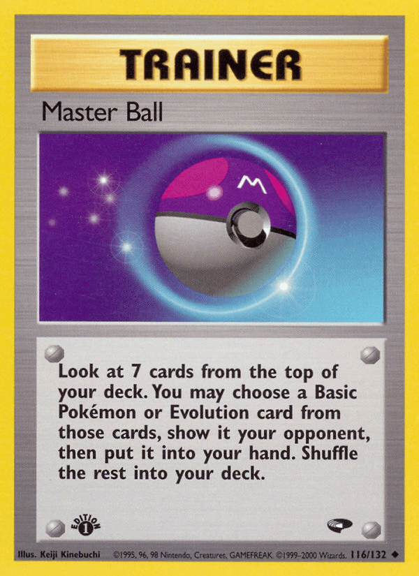 Master Ball (116/132) [Gym Challenge 1st Edition] - POKÉ JEUX