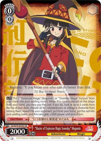 "Master of Explosion Magic Someday" Megumin (KS/W76-E035S SR) [KonoSuba The Movie: Legend of Crimson] - POKÉ JEUX