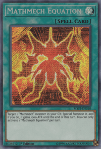 Mathmech Equation [MYFI-EN010] Secret Rare - POKÉ JEUX