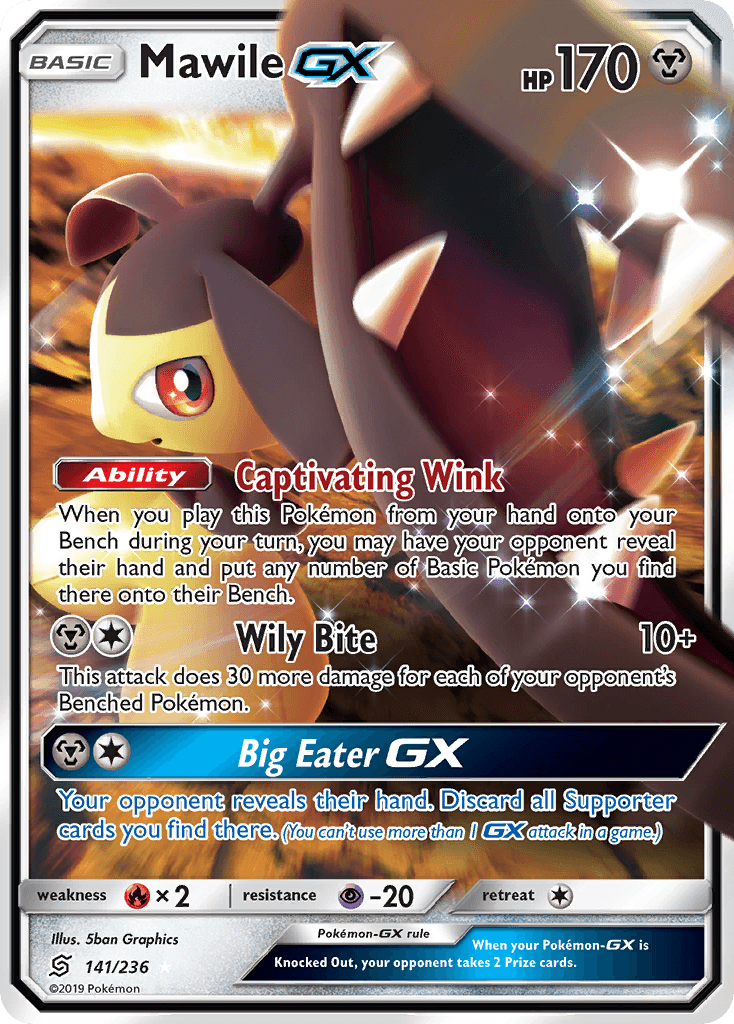 Mawile GX (141/236) [Sun & Moon: Unified Minds] - POKÉ JEUX