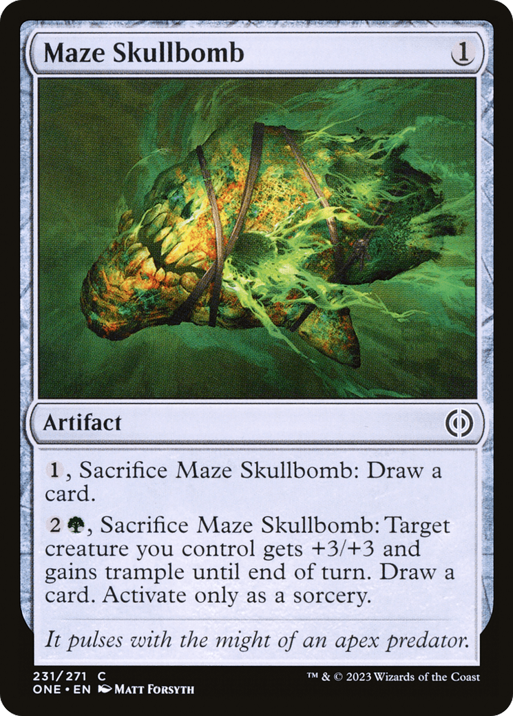 Maze Skullbomb [Phyrexia: All Will Be One] - POKÉ JEUX