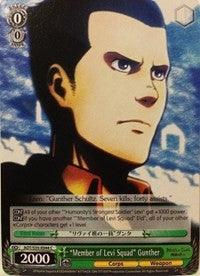 "Member of Levi Squad" Gunther (AOT/S35-E044 C) [Attack on Titan] - POKÉ JEUX