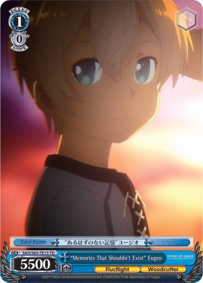 "Memories That Shouldn't Exist" Eugeo (SAO/S65-TE15 TD) [Sword Art Online -Alicization-] - POKÉ JEUX