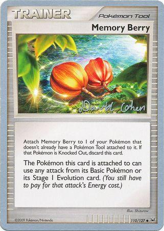 Memory Berry (110/127) (Stallgon - David Cohen) [World Championships 2009] - POKÉ JEUX