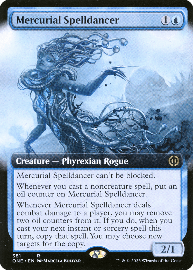 Mercurial Spelldancer (Extended Art) [Phyrexia: All Will Be One] - POKÉ JEUX