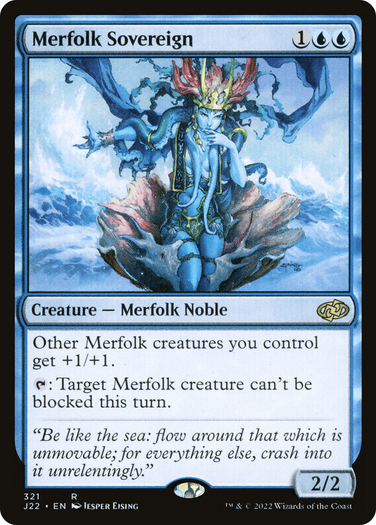 Merfolk Sovereign [Jumpstart 2022] - POKÉ JEUX