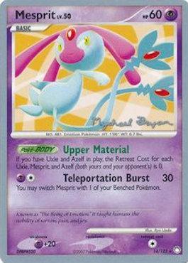 Mesprit LV.30 (14/123) (Happy Luck - Mychael Bryan) [World Championships 2010] - POKÉ JEUX