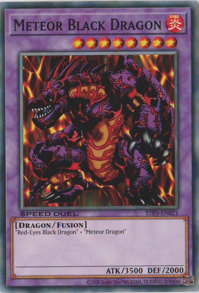 Meteor Black Dragon [STP3-EN021] Common - POKÉ JEUX