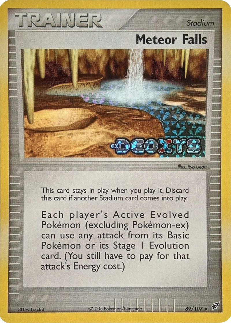 Meteor Falls (89/107) (Stamped) [EX: Deoxys] - POKÉ JEUX