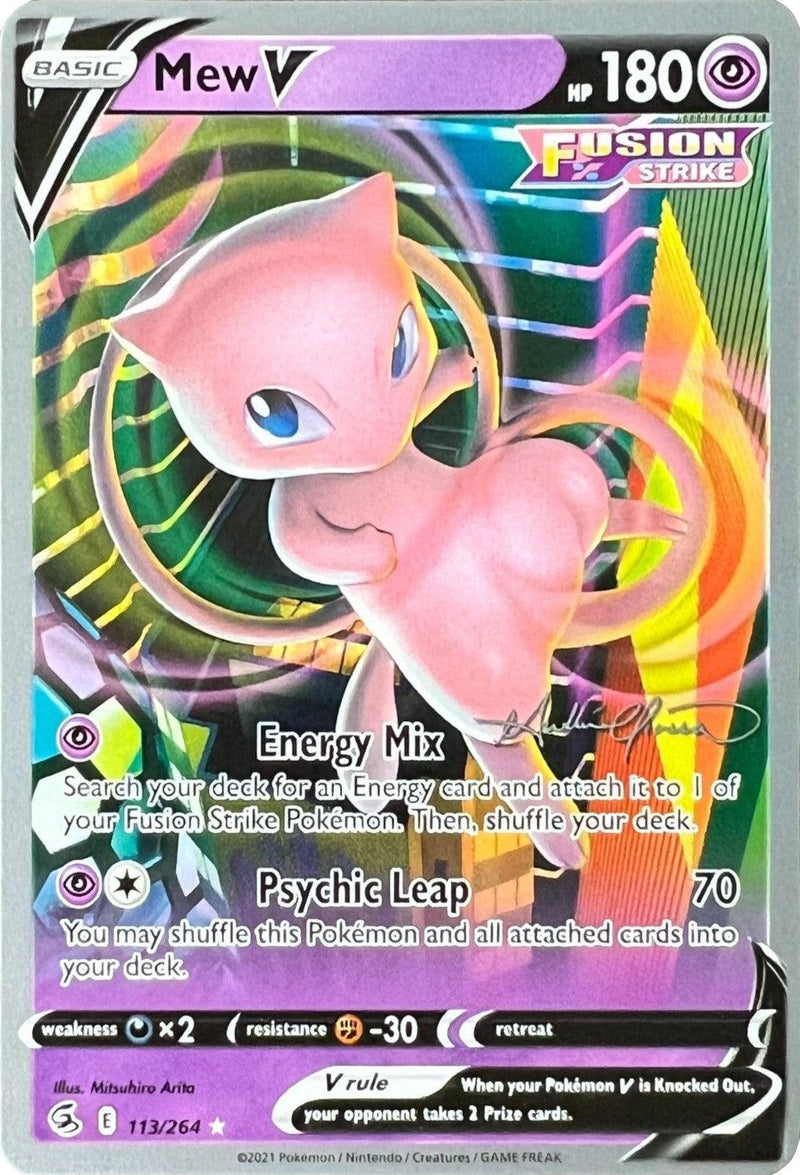 Mew V (113/264) (The Shape of Mew - Andre Chiasson) [World Championships 2022] - POKÉ JEUX