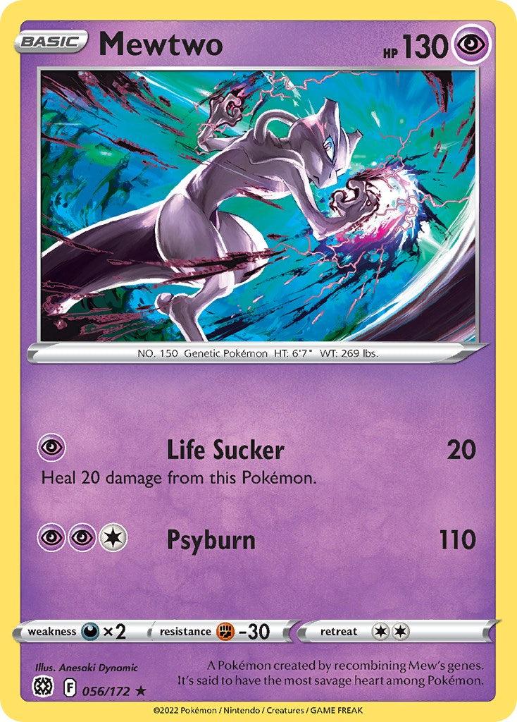 Mewtwo (056/172) (Cosmos Holo) [Sword & Shield: Black Star Promos] - POKÉ JEUX