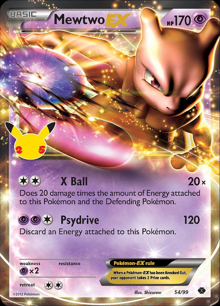 Mewtwo EX (54/99) [Celebrations: 25th Anniversary - Classic Collection] - POKÉ JEUX