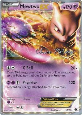 Mewtwo EX (54/99) (Eeltwo - Chase Moloney) [World Championships 2012] - POKÉ JEUX