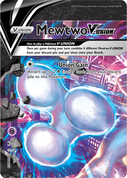 Mewtwo V-Union (SWSH159) [Sword & Shield: Black Star Promos] - POKÉ JEUX