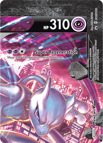 Mewtwo V-Union (SWSH160) [Sword & Shield: Black Star Promos] - POKÉ JEUX