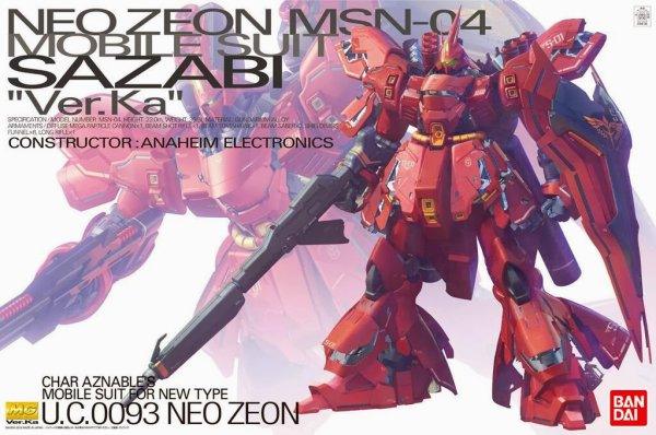 MG 1/100 MSN-04 Sazabi Ver.Ka - POKÉ JEUX