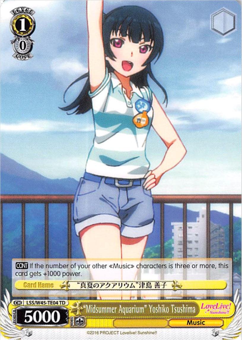 "Midsummer Aquarium" Yoshiko Tsushima (LSS/W45-TE04 TD) [Love Live! Sunshine!!] - POKÉ JEUX