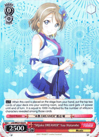 "Mijuku DREAMER" You Watanabe (LSS/WE27-E22 R) (Parallel Foil) [Love Live! Sunshine!! Extra Booster] - POKÉ JEUX