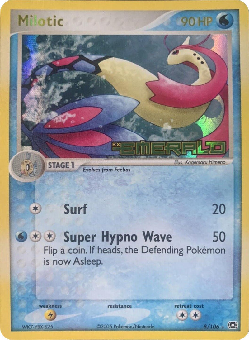 Milotic (8/106) (Stamped) [EX: Emerald] - POKÉ JEUX