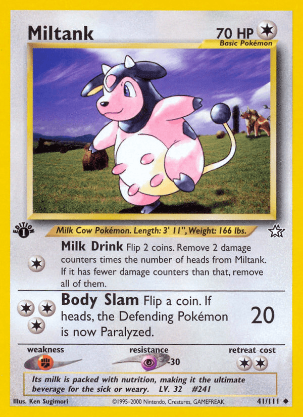 Miltank (41/111) [Neo Genesis 1st Edition] - POKÉ JEUX