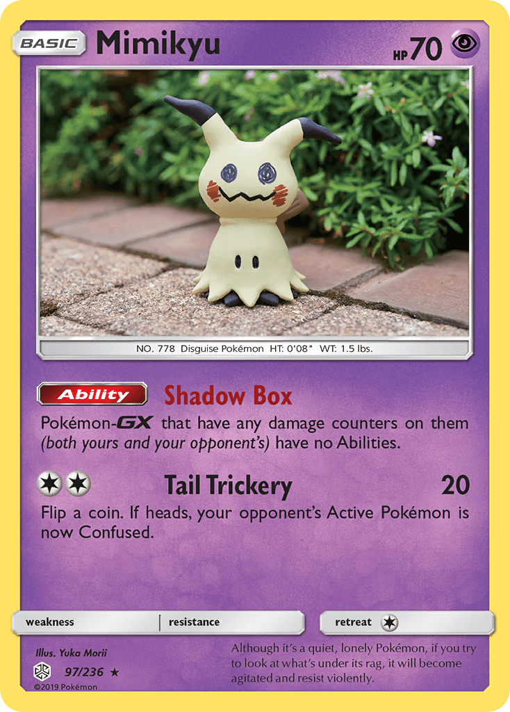 Mimikyu (97/236) [Sun & Moon: Cosmic Eclipse] - POKÉ JEUX