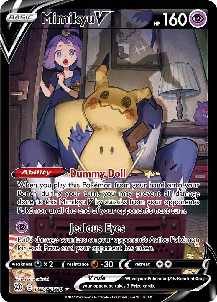 Mimikyu V (TG16/TG30) [Sword & Shield: Brilliant Stars] - POKÉ JEUX