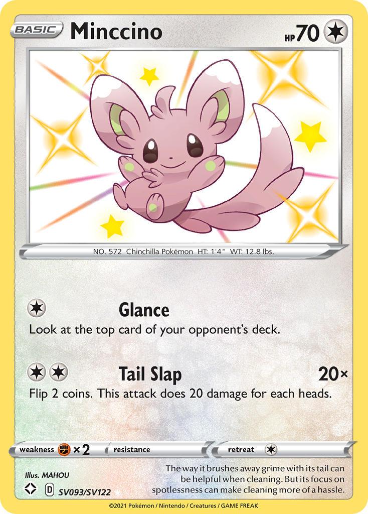 Minccino (SV093/SV122) [Sword & Shield: Shining Fates] - POKÉ JEUX