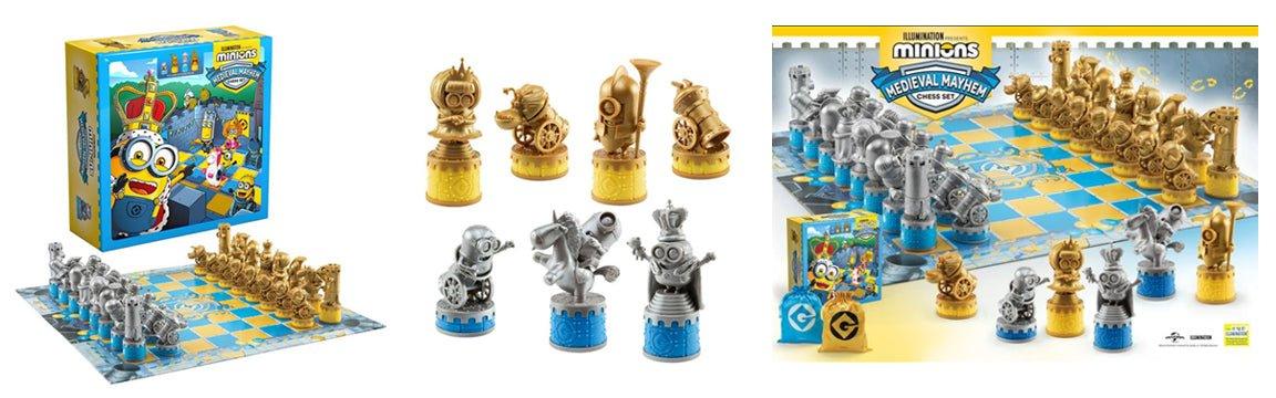 Minions Medieval Mayhem Chess set - POKÉ JEUX