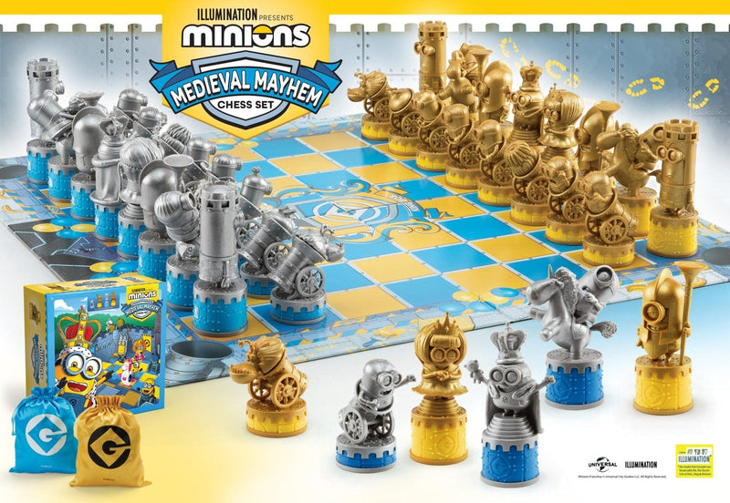 Minions Medieval Mayhem Chess set - POKÉ JEUX