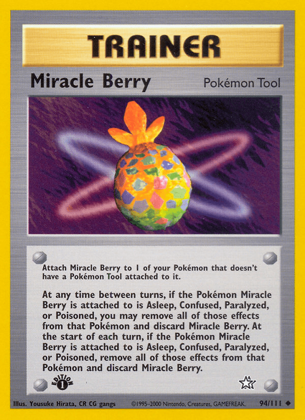 Miracle Berry (94/111) [Neo Genesis 1st Edition] - POKÉ JEUX